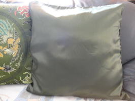 ���ƖP���̃N�b�V�����J�o�[�@�����͂��������[���ΐF�ŕ��͂���܂���B